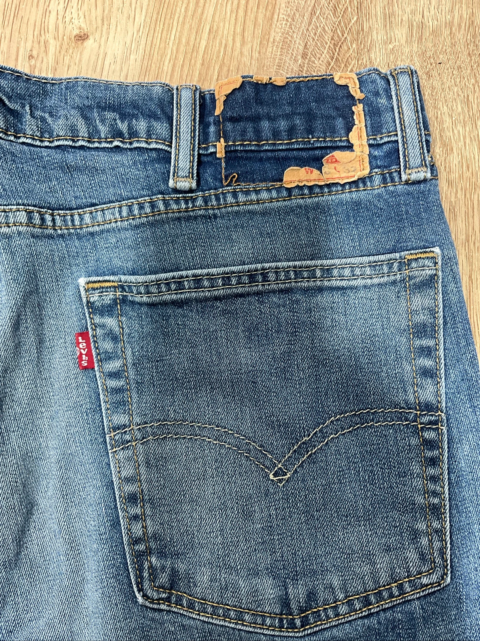 Jean Levi's Corte Recto W38 L32 Vintage 99% Algodón Azul lvh 256 – photo 9